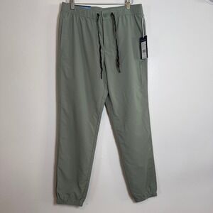 Vineyard‎ Vines OTG On The Go Jogger Pants Sage Olive Performance Stretch Size S